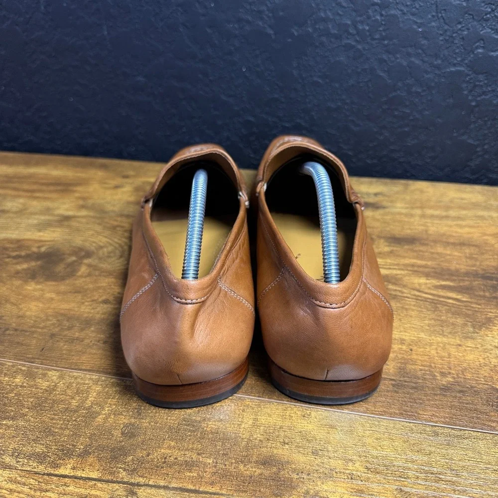 Cole Haan Venetian C08133 British Tan Leather Loafers Mens 11 M